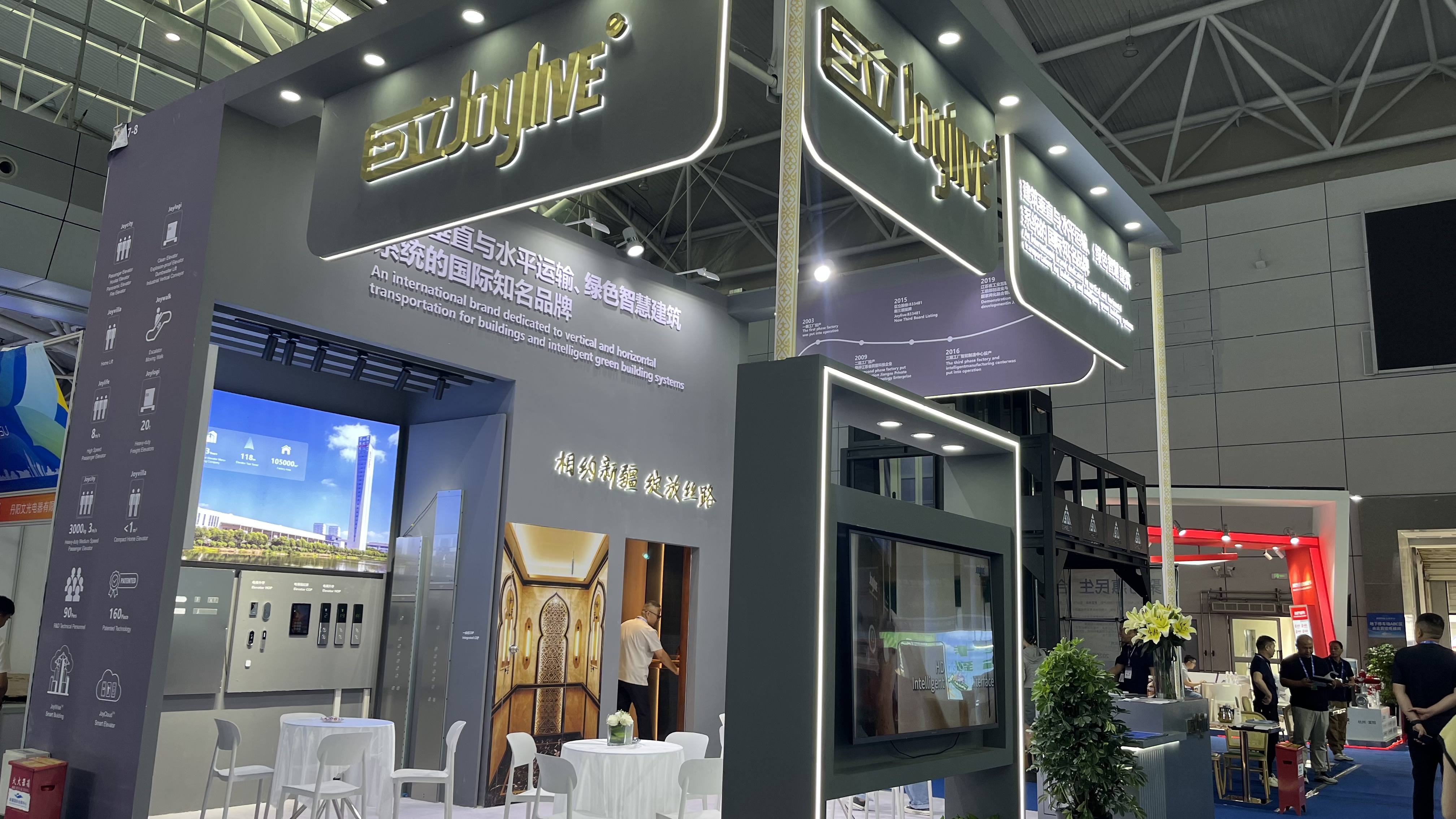 Joylive Elevator Shines at the 9th China-Eurasia Expo